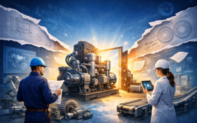 Innovative Drucklufttechnik für die Schweiß- und Schneide-Anlage eines Kunden